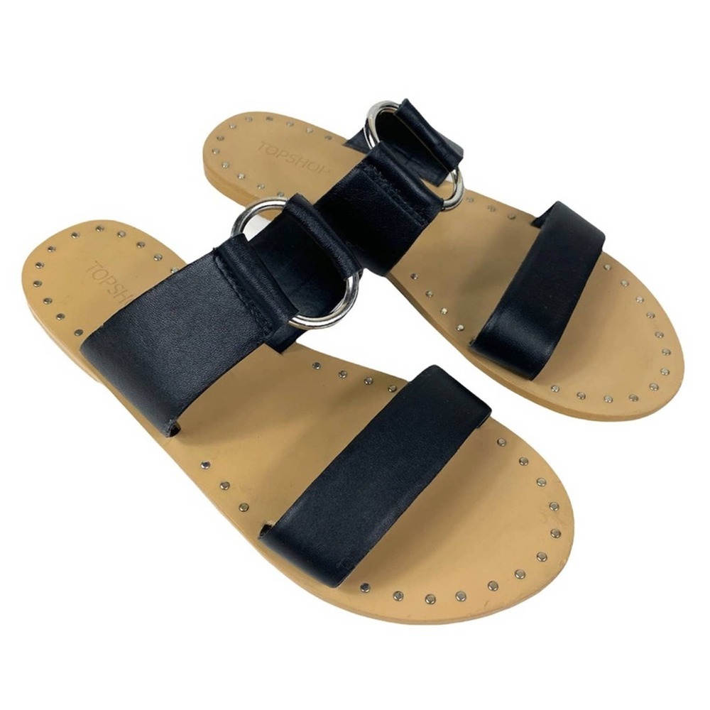 TOPSHOP HOORAY RING SLIDE SANDALS WOMEN’S SIZE 5.5